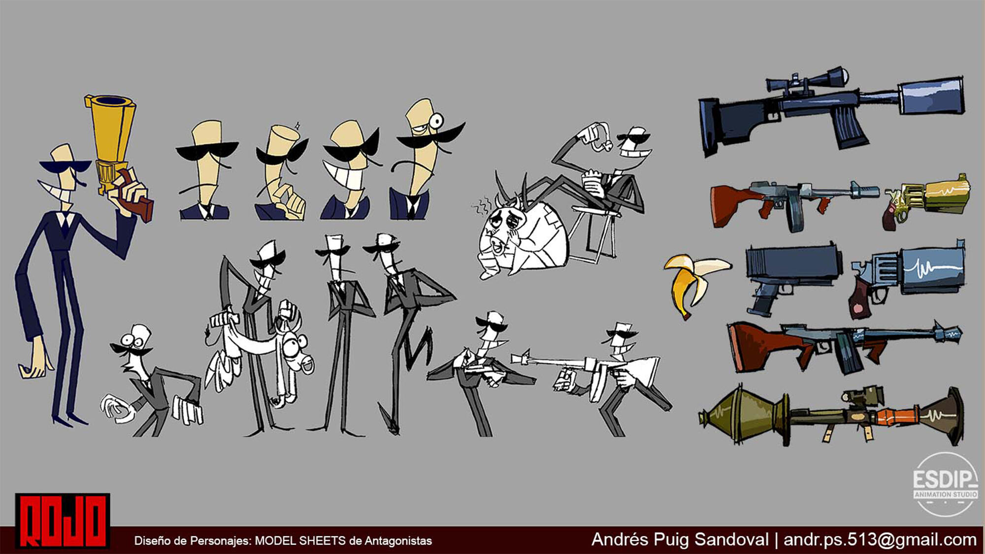 Personal Project- Character Model Sheet